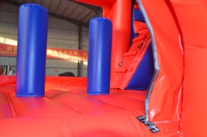 Casa de rebote inflable de Super Mario Bros, carrera de obstáculos de PVC de grado comercial para ocasiones residenciales y escolares - Product Image 4