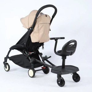Passeggino da Jogger Glinder 2-in-1 bordo da 20kg con aliante in metallo smontabile Sit-Stand <span class=keywords><strong>per</strong></span> il secondo bambino Buggy forniture <span class=keywords><strong>per</strong></span> bambini - Product Image 3