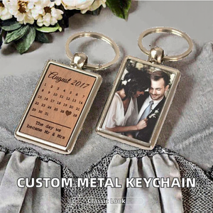 Mini Vintage Cartoon Tourist Souvenir Zinc Alloy Sneaker Keychain Blanks for Letterpress Printing - Product Image 2