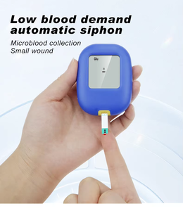 Appareil de mesure de la <span class=keywords><strong>glycémie</strong></span> à écran LCD haute sensibilité, fonctionnement à une touche, qualité médicale - Product Image 1