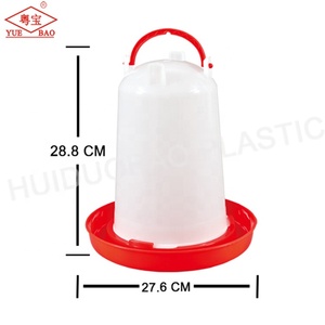 Dispensador de Agua Portátil para Pollos de 6L, Color Rojo, de PP, para Granjas Avícolas, Comedero para Animales, Gran Venta - Product Image 5