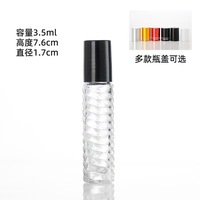 Fabricants vendant des flacons d'huile essentielle en verre de petite capacité (4 ml) compatibles avec des perles en verre et des perles en acier.
