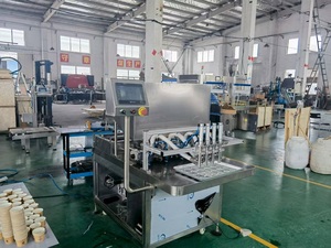 Máy chiết rót piston tự động 4 đầu do động cơ servo điều khiển với phễu cách nhiệt dùng cho máy chiết rót kem vào cốc - Product Image 5