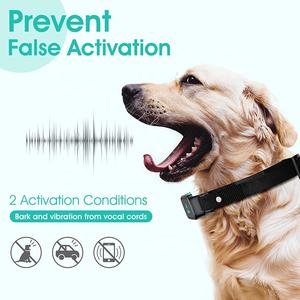 थोक मानवीय विरोधी बार्क डॉग कॉलर प्रशिक्षण शॉक कंपन कुत्ते की छाल नियंत्रण विरोधी छाल कॉलर छोटे कुत्ते के लिए - Product Image 4