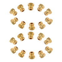 Kit de Conversión a Gas LP, Boquilla de Latón M6 de 0.75mm para Tubería de Gas Propano/GLP/Gas Natural, Calentador de Agua, Piezas para Quemadores DIY