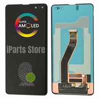 Écran de remplacement IPARTS pour SAMSUNG Galaxy S10 5G SM-G977U SM-G977N SM-G977B Super AMOLED Écran tactile avec cadre OEM TESTÉ
