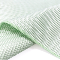 Chiffon de nettoyage en microfibre premium 40x40cm pour la maison, anti-poussière, séchage rapide, sans peluches, tissage gaufré, pour la cuisine