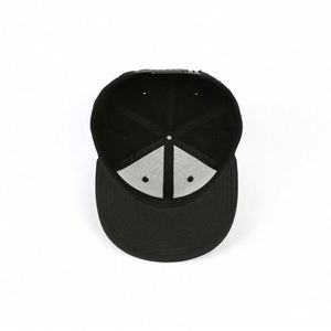 Casquette Snapback Homme 6 Panneaux Noire Structurée 100% Coton Brodé de Qualité Supérieure – Idéale pour la Promotion - Product Image 6