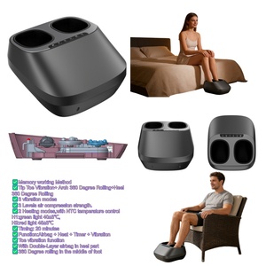 Healthpal 360 °   Massaggiatore per Piedi con Airbag a Doppio Strato e Funzione di Rotazione, <span class=keywords><strong>Massaggio</strong></span> del <span class=keywords><strong>Tallone</strong></span> con Airbag Completo - Product Image 2