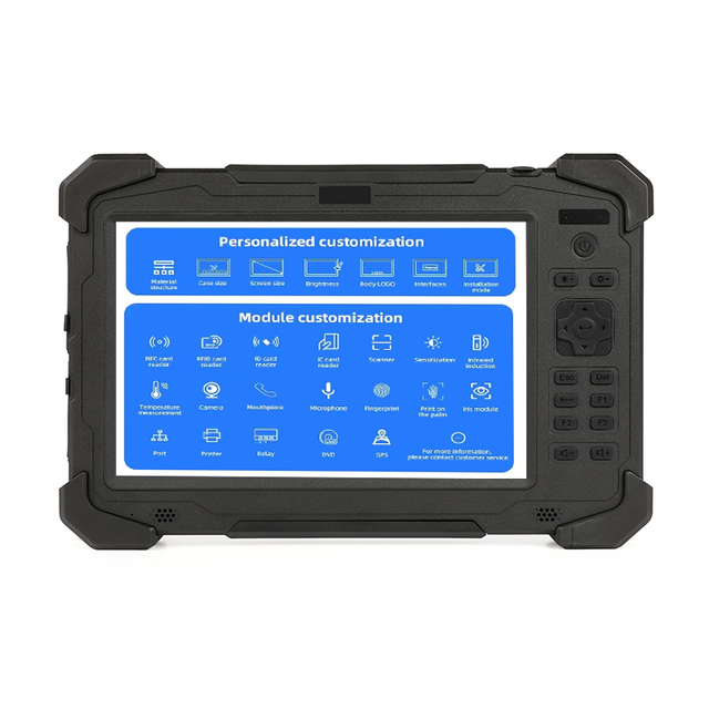 OEM Wholesale Industrial AI-Ready Rugged Intel Windows 7/10 UHF Tablet PC 10.1 Inch 5G WiFi Handheld