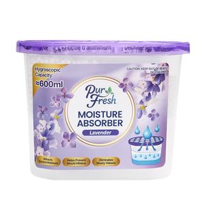 Déshumidificateur d'air parfumé à la lavande 600 ml, boîte <span class=keywords><strong>anti</strong></span>-<span class=keywords><strong>humidité</strong></span> pour la maison, élimine les odeurs <span class=keywords><strong>de</strong></span> moisissure - Product Image 1