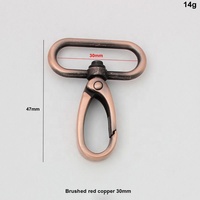 Nolvo World-fermoirs de sac à boucle en métal, pinces à gâchette pivotantes pour pièces de sac à main