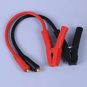 Cables de Arranque de Emergencia de 25 mm Rojos y Negros con Pinzas para Batería de Coche - Product Image 1