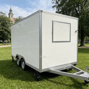 Kiosque de restauration de rue, remorque alimentaire multifonctionnelle remorquable, camion de boulangerie, chariot à hot-dogs, chariot à bubble tea, chariot à snacks et toilettes mobiles - Product Image 3