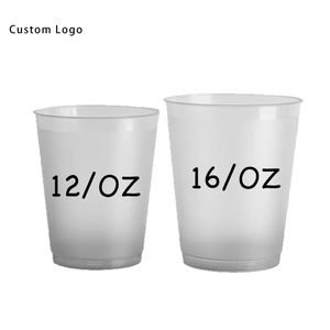 Vasos de Plástico Personalizados Esmerilados e Irrompibles para Fiestas y Bodas, Resistentes al Agua, con Impresión Digital, Regalos Personalizados - Product Image 1