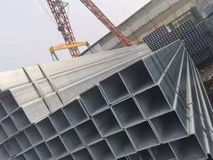 Tube en acier soudé carré/<span class=keywords><strong>rond</strong></span> pré-galvanisé Tuyau en acier galvanisé à chaud - Product Image 4