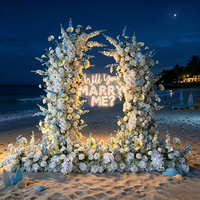 Enseigne néon personnalisée « Veux-tu m'épouser ? » pour décoration murale, lumières LED néon pour demande en mariage, accessoires de toile de fond pour cérémonie de mariage