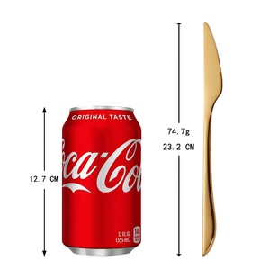 9.0 pouces en acier inoxydable poids lourd couteaux de dîner événement de mariage couverts dîner <span class=keywords><strong>couteau</strong></span> cuillère fourchette ensemble <span class=keywords><strong>couteau</strong></span> de cuisine <span class=keywords><strong>table</strong></span> - Product Image 6