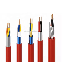 Câble d'alarme incendie WEIMAI 2C ignifuge en cuivre nu TCP/IP avec stroboscope, compatible application TUYA, détecteur de mouvement et alarme sonore