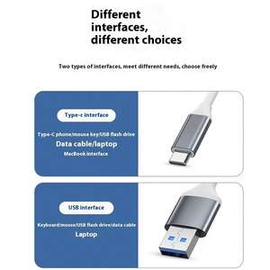 Magelei-Hub USB C USB 3.0 3 x USB2.0, adaptateur multiport portable, répartiteur USB C pour transfert de données <span class=keywords><strong>McBook</strong></span> 5Gbps, prix promotionnel - Product Image 2