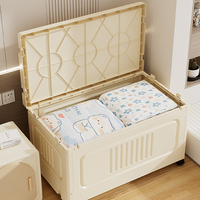 Armoire de rangement moderne à double porte pliante, armoire de rangement en plastique pliable portable avec roulettes