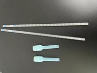 Consommables de test en laboratoire 150mm Pipette ESR jetable avec citrate de sodium 200ul 3.8%