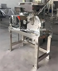 VBJX Industrial Mill Powder Grinder Charcoal Salt Micron Icing Sugar Herb Pulverizer Grinder Machine For Food Industry