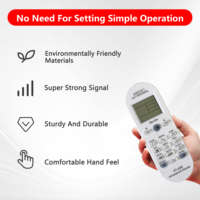 Control Remoto Universal para Aire Acondicionado KT-e08 de Buena Calidad en Oferta, Control Remoto para Aire Acondicionado 6000 en 1