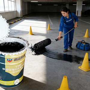 Non Curing Rubberized Asphalt Eco-Friendly Modern Waterproof Coating Cold Applied for Roof Basement Walls Elastic Sealant - Product Image 1