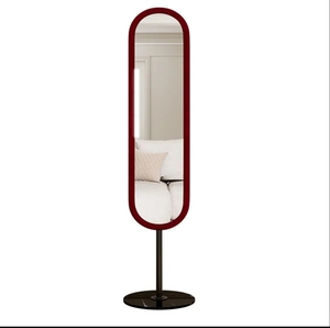 Miroir nordique complet du sol au sol pour <span class=keywords><strong>chambre</strong></span> à coucher miroir fait miroir de montage de style <span class=keywords><strong>fille</strong></span> - Product Image 4