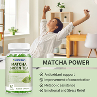 Gummies d'extrait de thé vert Matcha Ausreson OEM – Compléments alimentaires à base de plantes pour la beauté et l'immunité – Halal – Gummies de thé vert Matcha de Chine