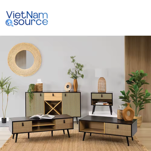 Collection de meubles en bois massif de qualité supérieure. Design élégant. Canapé-Table à manger-Penderie-Cadre de lit. Directement de l'usine. - Product Image 3