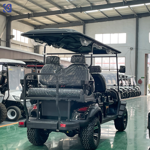 Voiturette de golf électrique au lithium 72V personnalisée, 6 <span class=keywords><strong>places</strong></span>, tout-terrain, rehaussée, homologuée pour la route, Club Car - Product Image 4