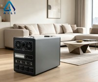 Générateur solaire portable 3 kW, station d'alimentation 4 kWh LiFePO4 avec onduleur à onde sinusoïdale pure MPPT pour l'extérieur et les outils électriques