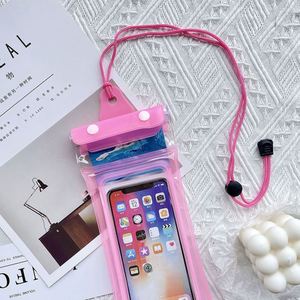 เคสโทรศัพท์มือถือกันน้ำแบบสามชั้นปิดผนึกพร้อมหน้าจอสัมผัสพิมพ์โลโก้ได้ เหมาะสำหรับว่ายน้ำ ล่องแก่ง และพกพา - Product Image 4