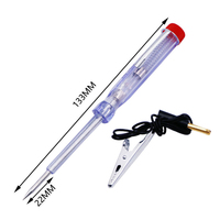 Testeur de circuit électrique automobile DC 6V 12V 24V, stylo de test électrique pour vérification du câblage de voitures, camions et camping-cars