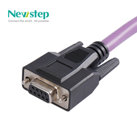 Conector Hembra DB9 a Cable Desnudo con Marca de Cable, Placa de Conexión D-SUB de 9 Pines, Adecuada para Comunicación RS232 RS485 RS422