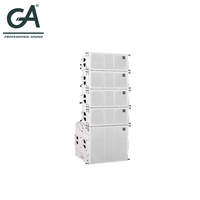 Equipo de sistema de sonido de Audio profesional, altavoz de matriz de línea activa de 10 pulgadas, alta calidad