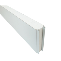 Panel Sandwich Aluminium Dua Sisi Tahan Lama 50/75/100/150/200mm Aplikasi Gudang Insulasi Suara Bersertifikasi CE