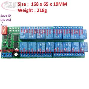 وحدة تبديل وحدة التحكم عن بعد R421B16 16Ch Dc12V Rs485 Modbus Rtu - Product Image 6