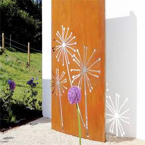 Home Accessories Wall Metal Art Decorative Laser Cut <b>Garden</b> <b>Ornaments</b> - Product Image 1