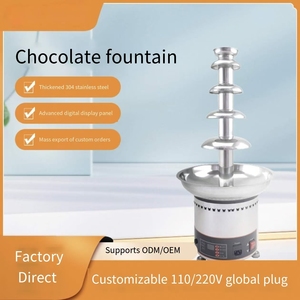 <span class=keywords><strong>Fontaine</strong></span> à <span class=keywords><strong>chocolat</strong></span> pour restaurant, machine à cascade de <span class=keywords><strong>chocolat</strong></span> en acier inoxydable - Product Image 6