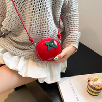 Mode Apple petits sacs à bandoulière pour femmes léger Portable dames Mini sac à bandoulière décontracté filles PU sacs à main porte-monnaie