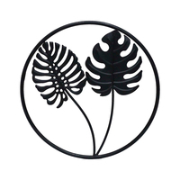 Décoration de maison moderne et minimaliste, cercle nordique, de luxe, métal suspendu