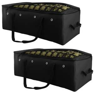 Muestra Gratuita: Bolsa de Heno Portátil de Gran Capacidad para Caballos, Tejido de Rejilla, Material de Poliéster, 50x20x40cm - Product Image 2