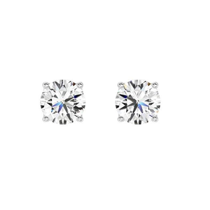 Luxury 14K Gold Flower Cluster Lab Grown Diamond <b>Stud</b> Earrings for Men Women Elegant Party Jewelry - Product Image 2