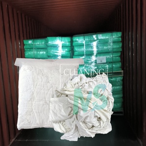 Trapos Industriales de Alta Densidad, Material de Algodón Clasificado, Trapos de Algodón Blanco para Limpieza, Trapos para Absorción de Aceite de Engranajes y Rodamientos - Product Image 1