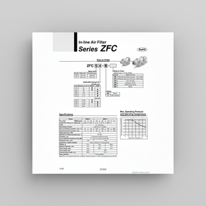 Filtro de aire en línea SMC Pneumatics, - Product Image 1