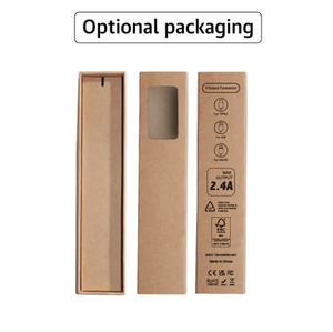 Câble en bambou à charge rapide 60W PD avec logo lumineux, compatible USB-C, Apple CarPlay, Android Auto - Product Image 6