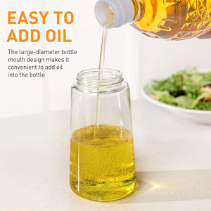 Precio de Fábrica: Rociador 2 en 1 y Botella de Vidrio para Aceite, Reutilizable para Cocina, Disponible para Múltiples Compras - Product Image 3